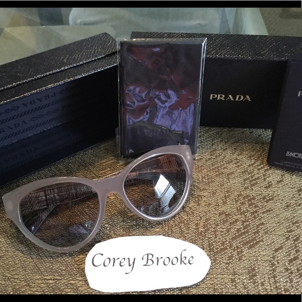 Prada cat eye sunglasses